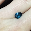 Blue Sapphire-6.5X4.43mm-0.63CTS-Pear-H